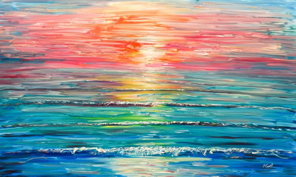 Sunset Paintings Ibiza